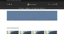 Desktop Screenshot of decaldepot.net